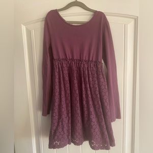 Girls GAP Purple Dress Size M